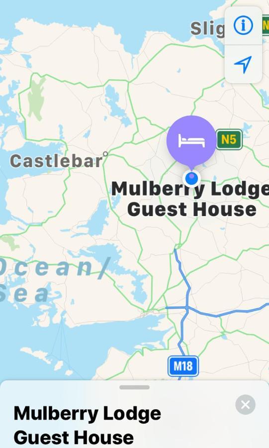 Mulberry Lodge Guest House Ballyhaunis Eksteriør bilde